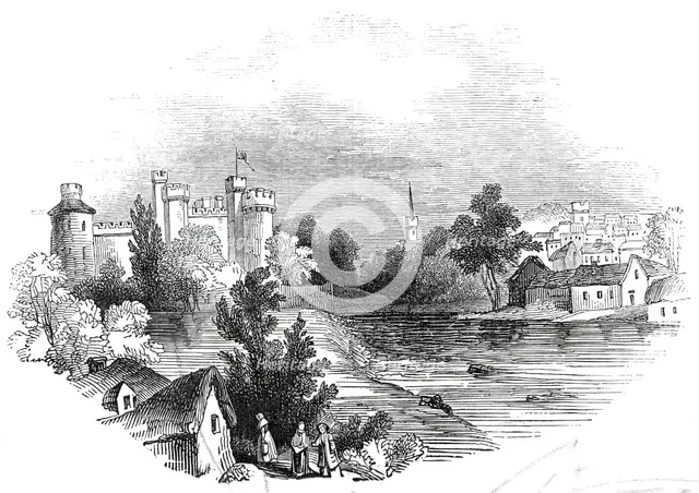 Sketches in Ireland - Kilkenny, 1845. Creator: Unknown.