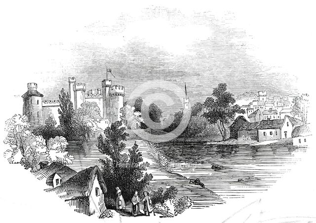 Sketches in Ireland - Kilkenny, 1845. Creator: Unknown.
