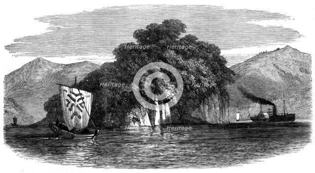 Sketches in Japan: the Pappenberg, or Island of Takaboko, 1873. Creator: Unknown.