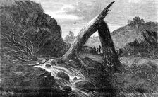 Sketches in Southern Australia - River Fall in the interior, 1857. Creator: Unknown