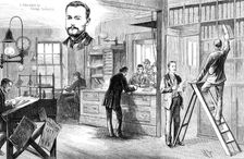 Sketches in Scotland-Yard: Convict Office for ticket-of-leave men...under police supervision, 1883. Creator: Unknown