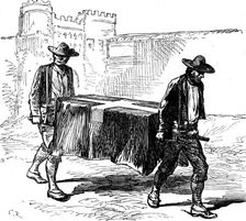 Sketches in Spain: a Spanish funeral, 1873. Creator: Unknown