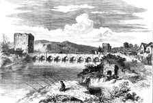 Sketches in Spain: the Old Bridge, Cordova, 1873. Creator: Unknown