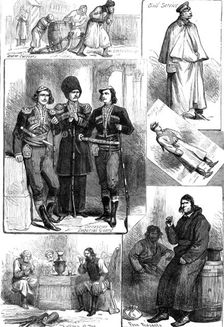 Sketches in Russia: popular life and manners, 1880. Creator: Unknown