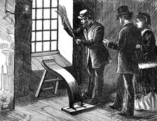 Sketches in the Clerkenwell House of Correction: the Boys Pony, 1874. Creator: Unknown