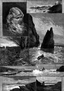 Sketches in the Isle of Man, 1881. Creator: George Montbard