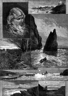 Sketches in the Isle of Man, 1881. Creator: George Montbard
