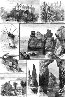 Sketches in the Scilly Isles, 1883. Creator: Unknown