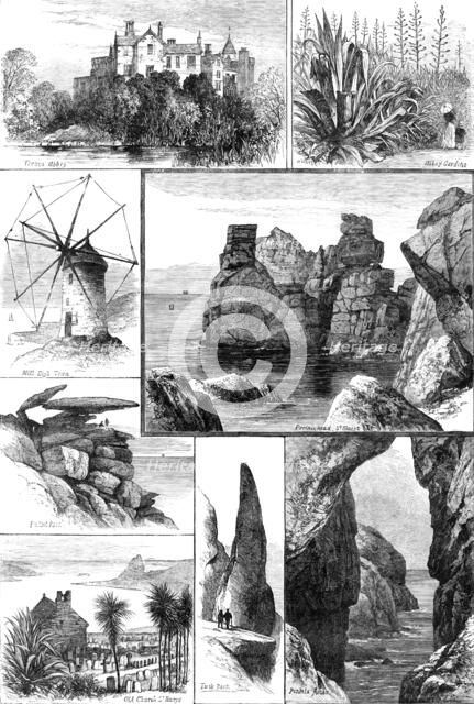 Sketches in the Scilly Isles, 1883. Creator: Unknown.