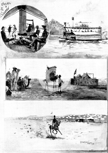 Sketches in the Soudan, 1898. Creator: Unknown.