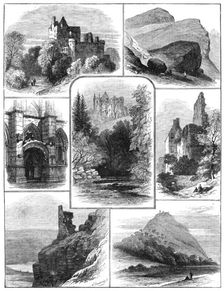 Sketches in the vicinity of Edinburgh, 1881. Creator: John Greenaway