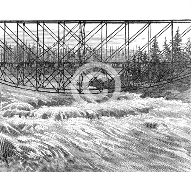 Sketches on the Canadian Pacific railway line, 1883. Creator: William James Palmer.