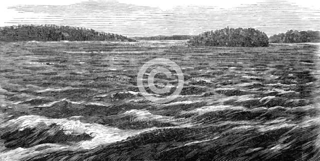 Sketches on the Canadian Pacific railway line, 1883. Creator: William James Palmer.