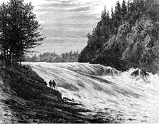 Sketches on the Canadian Pacific railway line, 1883. Creator: William James Palmer