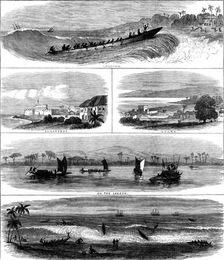 Sketches on the Gold Coast of Africa, 1873. Creator: Unknown