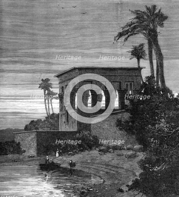 Sketches on the Upper Nile: Philae, 1883. Creator: Unknown.