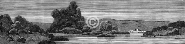 Sketches on the Upper Nile: Philae, 1883. Creator: Unknown.