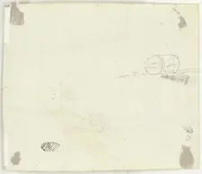 Sketches of a Barrel and Other Objects, n.d. Creator: Pierre Antoine Mongin