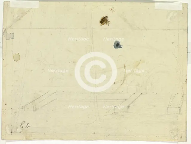Sketches of Architecture, n.d. Creator: Pierre Antoine Mongin.