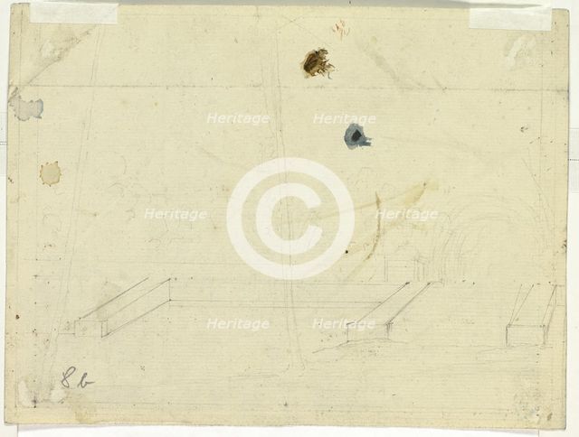 Sketches of Architecture, n.d. Creator: Pierre Antoine Mongin.