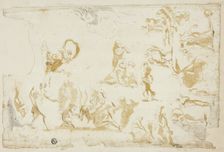 Sketches of Mythological Subjects, n.d. Creator: Giovanni Battista Cipriani