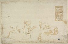Sketches of Mythological Subjects, n.d. Creator: Giovanni Battista Cipriani