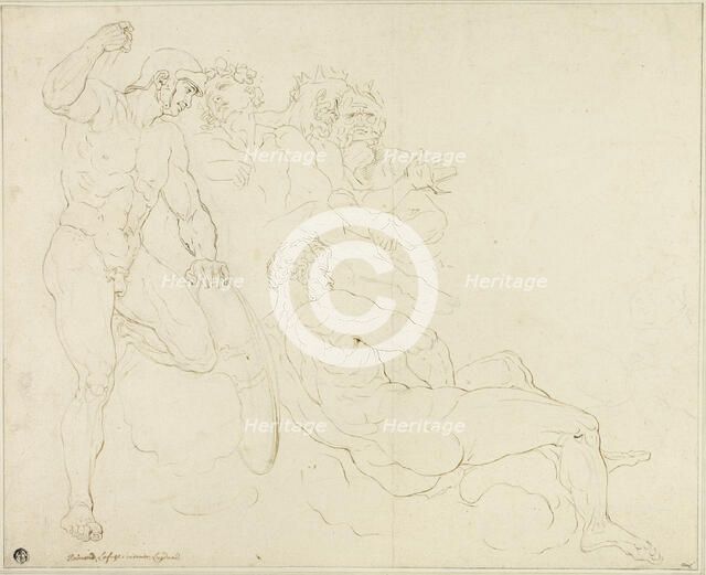 Sketches of Six Classical Figures, n.d.