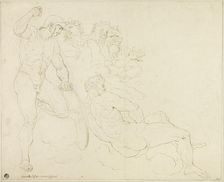 Sketches of Six Classical Figures, n.d