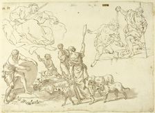 Sketches of Religious Scenes, n.d. Creator: Unknown