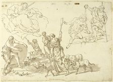 Sketches of Religious Scenes, n.d. Creator: Unknown