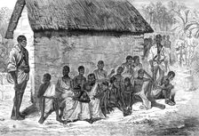 Sketches of the Ashantee War by our special artist: Ashantee prisoners, 1874. Creator: Unknown