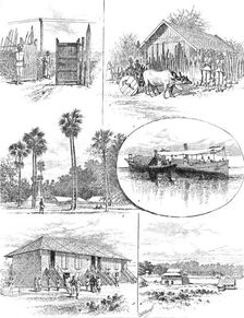 Sketches of the Burmese Military Police, 1890. Creator: Unknown