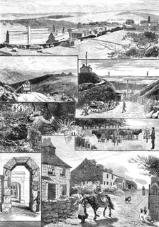 Sketches of the Convict Prisons: Dartmoor, 1883. Creator: Unknown