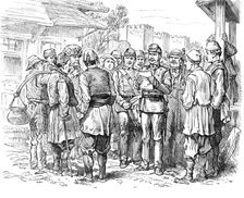 Sketches of the Insurrection in Servia; Government Officer..., 1883. Creator: Unknown