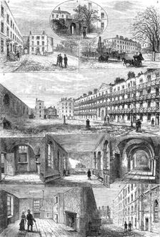 Sketches of the Queen's Bench Prison, 1880. Creator: Unknown
