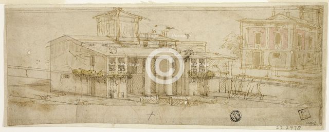 Sketches of Tuscan Villas, n.d. Creator: Bernardo Buontalenti.