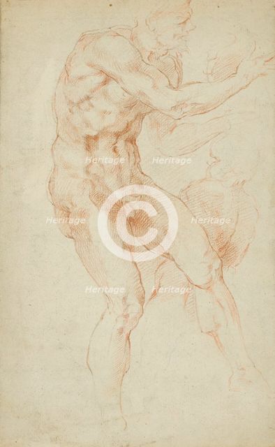 Sketches of Two Satyrs, n.d. Creator: Jean-Baptiste Carpeaux.