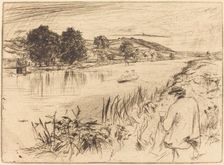 Sketching, No.I, 1861. Creator: James Abbott McNeill Whistler