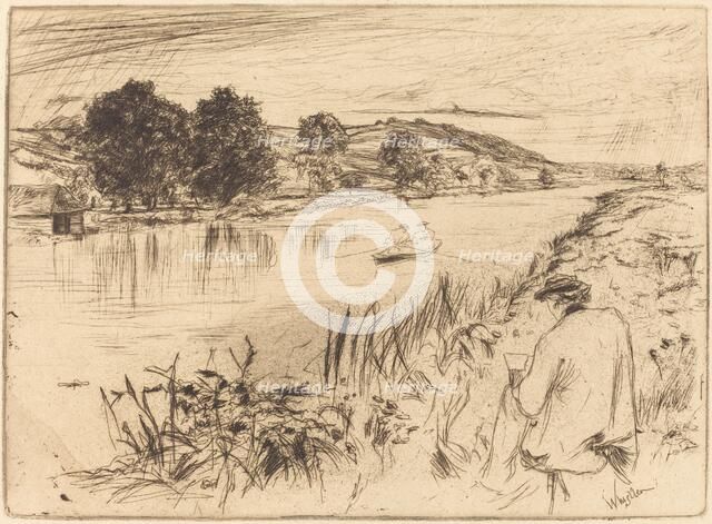 Sketching, No.I, 1861. Creator: James Abbott McNeill Whistler.