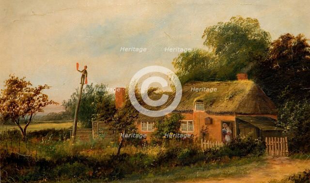 Sket's Cottage Northfield, Birmingham, 1875-1900. Creator: Thomas Kendrick.