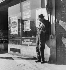 Skid Row, Howard Street, San Francisco, California, 1937. Creator: Dorothea Lange