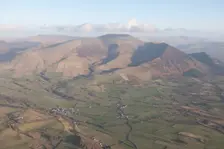 Skiddaw from the north-west, Cumbria, 2015. Creator: Historic England