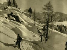 Skiing at Ankogel, Austria, c1935. Creator: Unknown