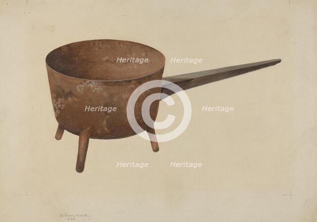 Skillet, 1938. Creator: William Frank.