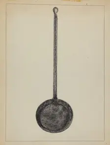 Skillet, c. 1935. Creator: Rollington Campbell