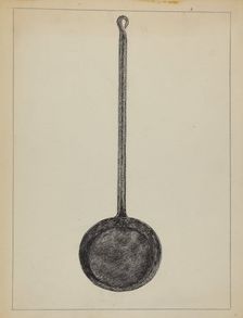 Skillet, c. 1935. Creator: Rollington Campbell