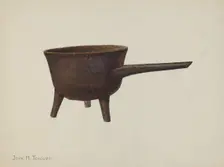 Skillet, c. 1939. Creator: John H. Tercuzzi