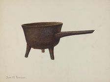 Skillet, c. 1939. Creator: John H. Tercuzzi