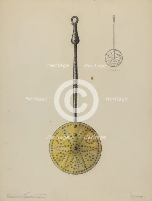 Skimmer, c. 1937. Creator: Herbert Marsh.