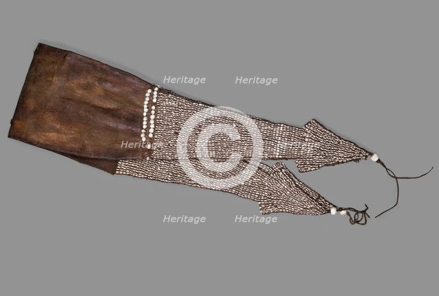 Skin Pouch, 17th century. Artist: Unknown.